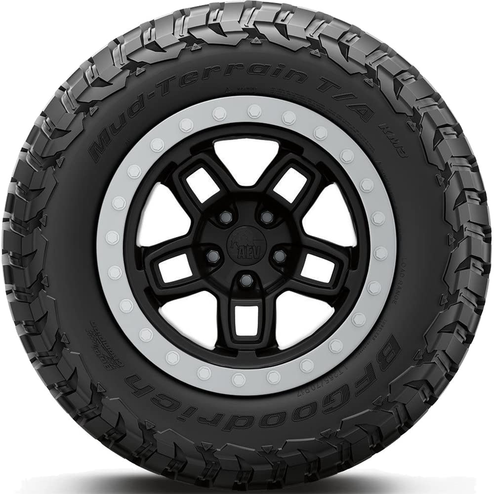 BFGoodrich Mud Terrain T/A KM3 Tire for Light Trucks & SUVs, LT265/70R17/E, Synthetic Rubber, Model 32095