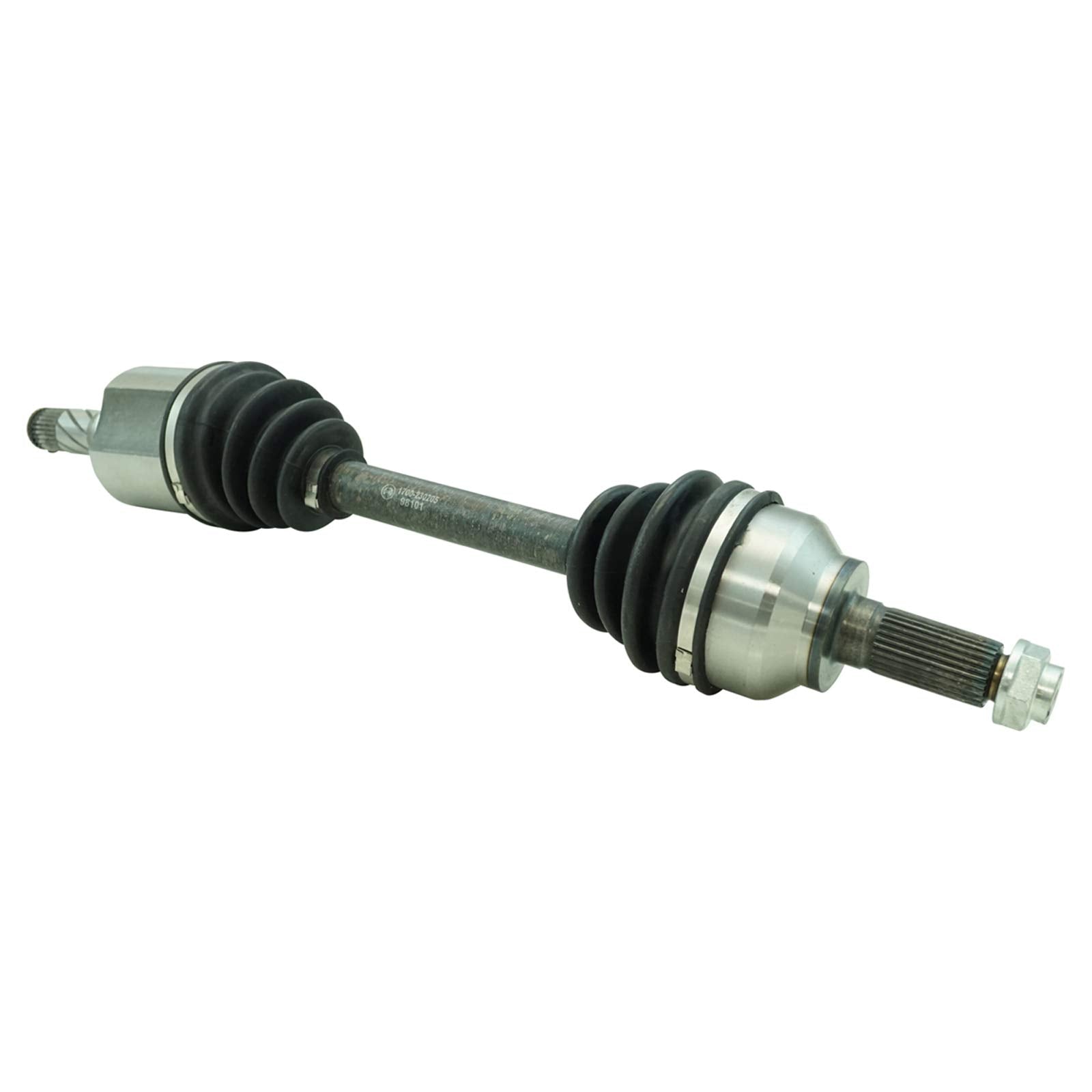 Trq Front Cv Axle Shaft Assembly Set Compatible With 2005-2009 Mazda 3