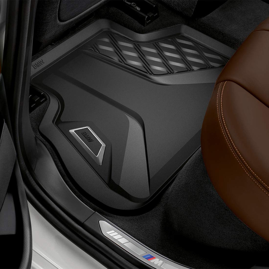 Bmw 51472458555 All-Weather Floor Mats For G07 X7 (Set Of 2 Rear Mats)