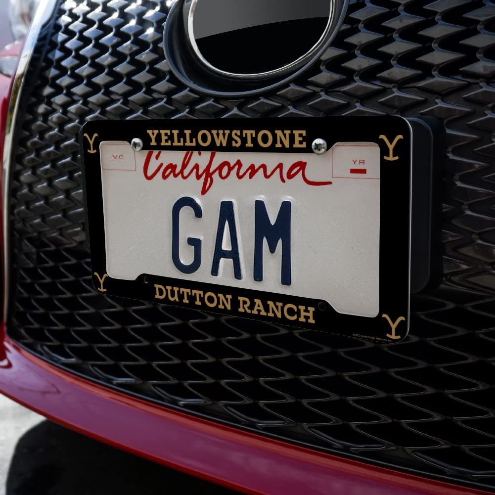 GRAPHICS & MORE License Plate Tag Frame for Yellowstone TV Show - Multi Color, One Size, Plastic Material