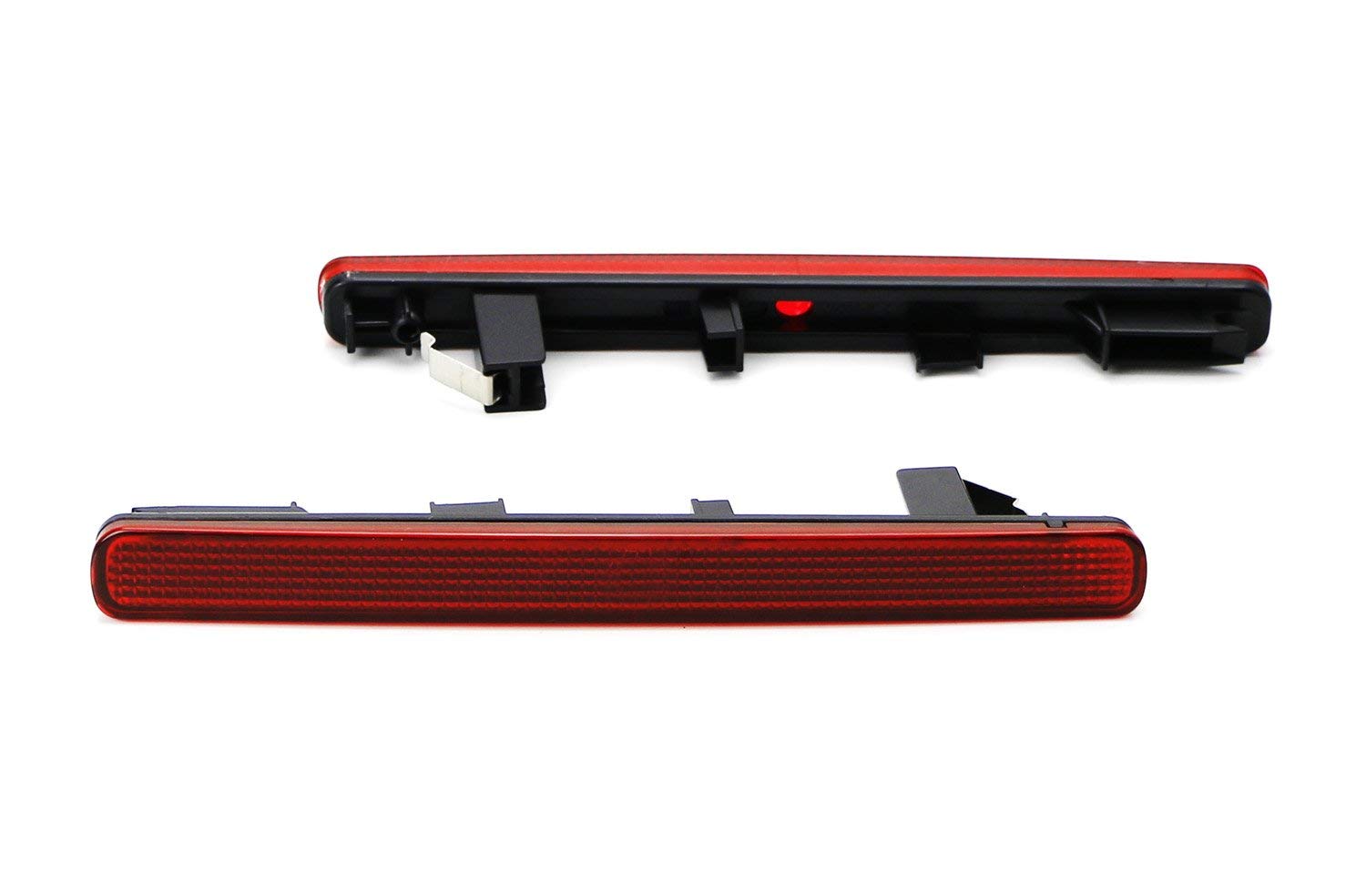 Ijdmtoy Red Lens Rear Bumper Reflector Lenses Compatible With 2009-2014 Acura Tsx (Euro Accord), Oe-Spec Lh Rh Assembly