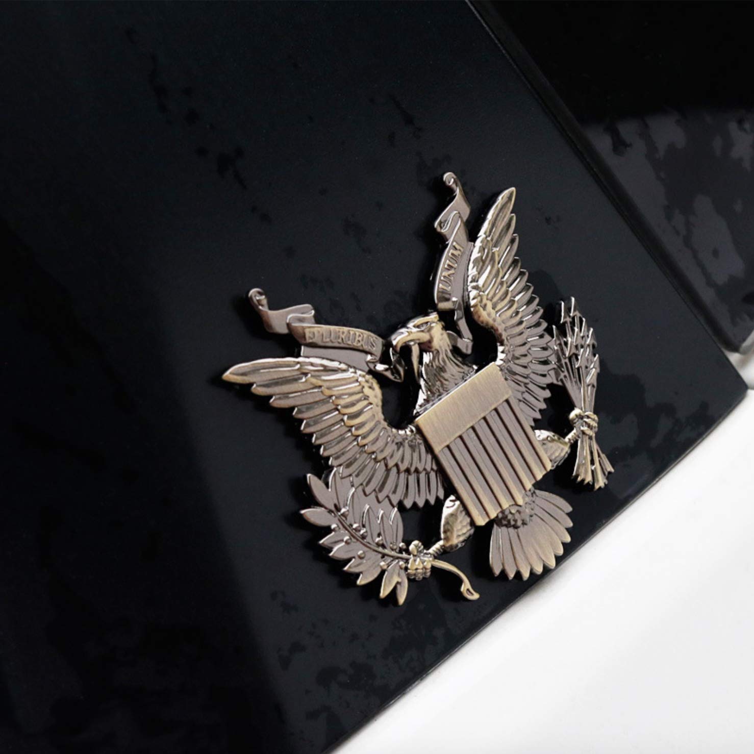 Fsforcar US Army Metal Car Emblem Sticker Decal - Bronze, Model ST2007-0001