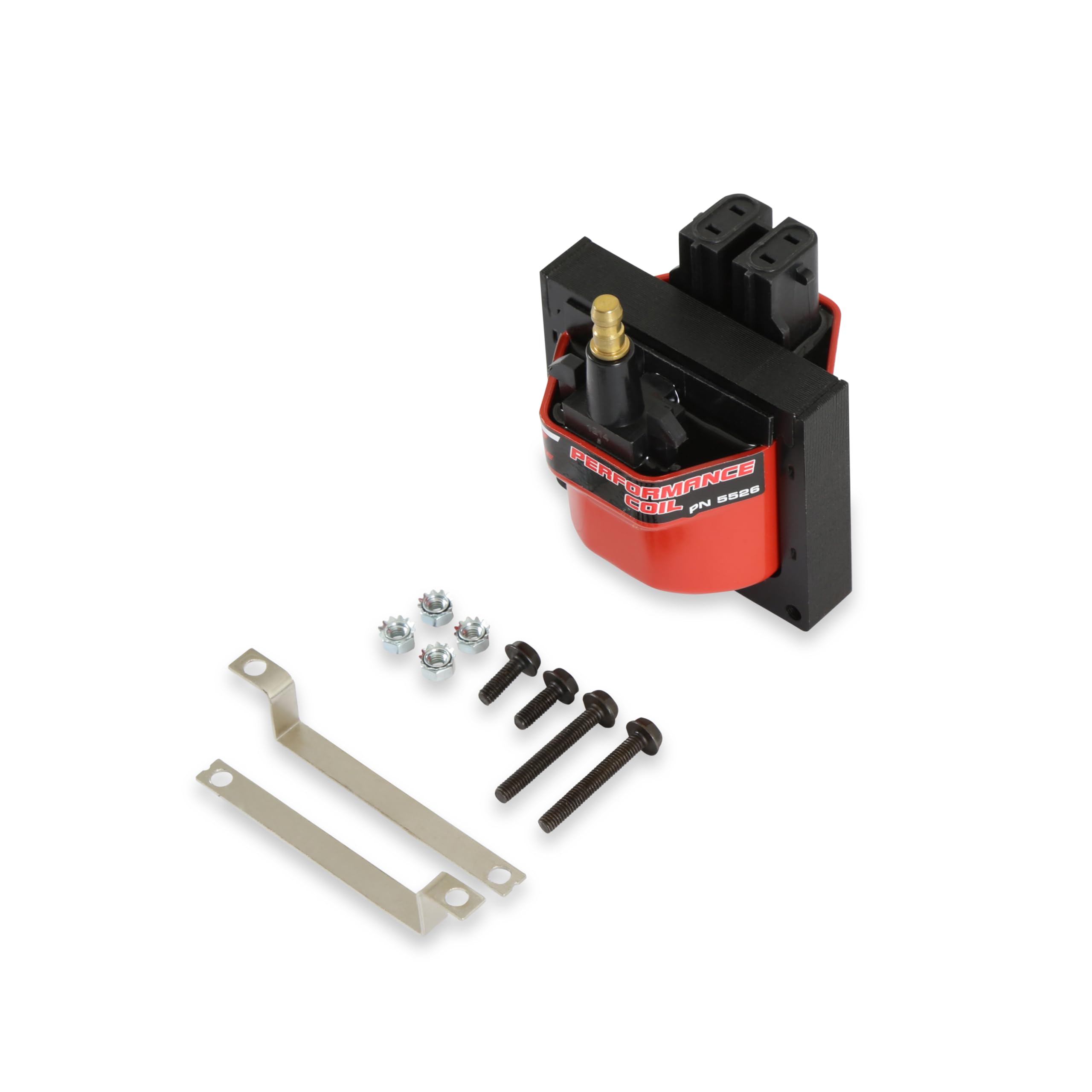 Msd Street Fire 5526 Igntiion Coil - Red- Dual Connector
