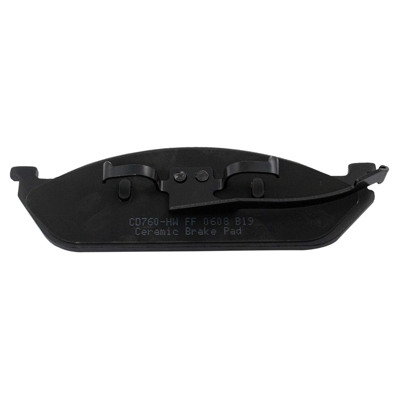 TRQ Front Brake Pads Ceramic Compatible with 1998-2003 Mercedes-Benz ML320 2003-2005 ML350 1999 ML430