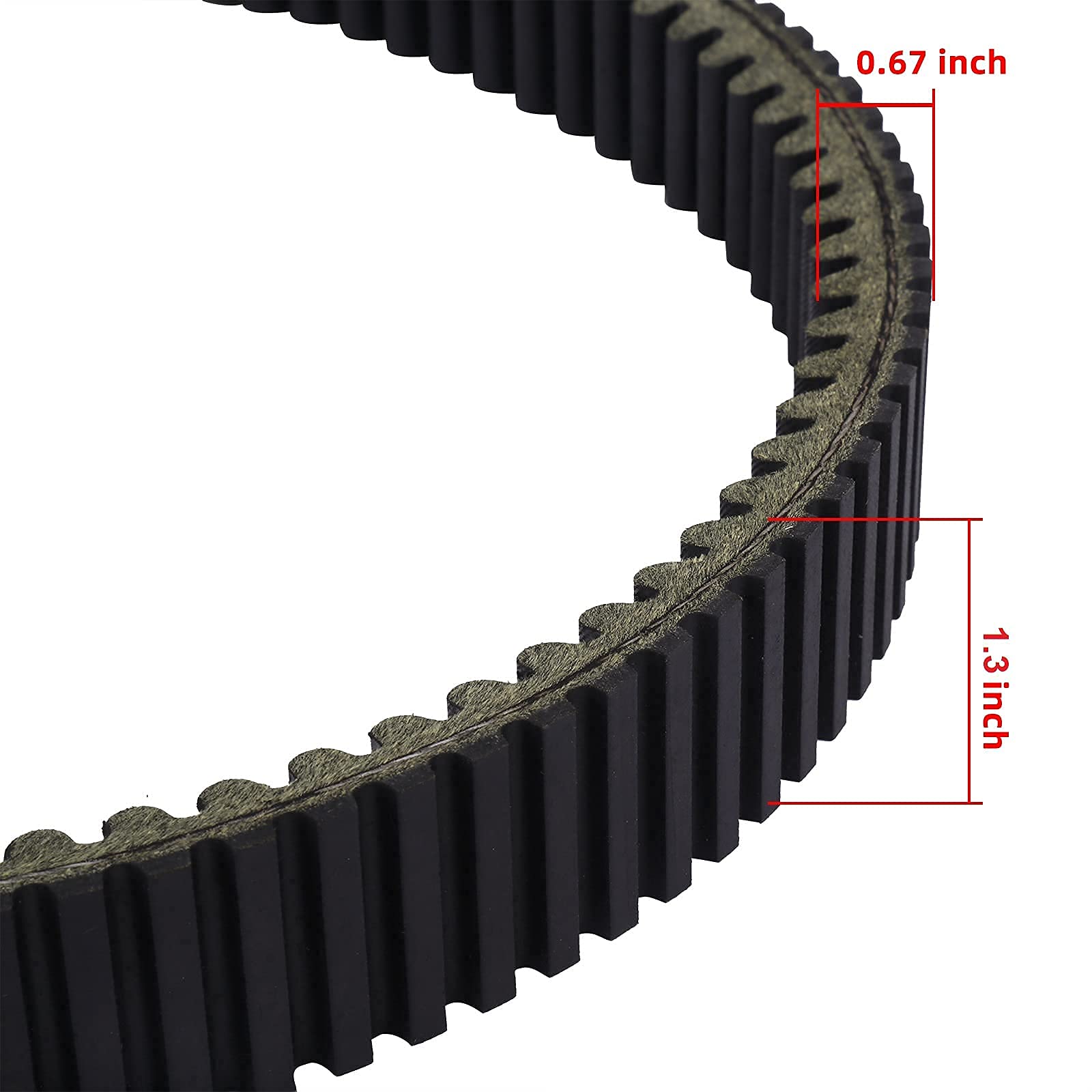 Minstar Drive Belt Replace No.422280360 30G3750 Compatible With Can-Am Commander 1000 800, Outlander 570 650 800 850, Outlander