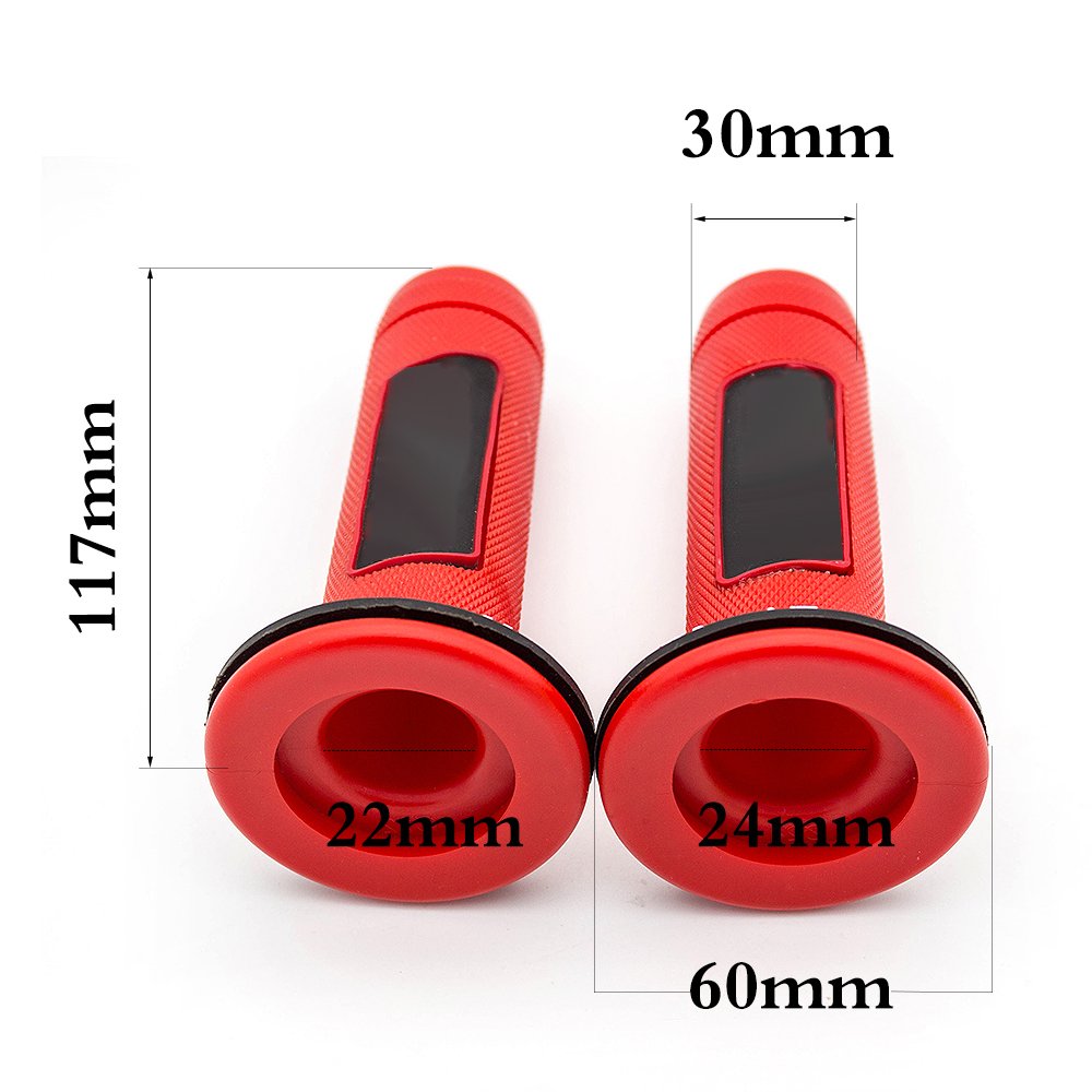 PROCNC Universal 7/8    22mm Motorcycle Hand Grip Handlebar Handle Bar for Grom CRF150F CRF230F CBR250R CBR300R CBR500R YFM700 R
