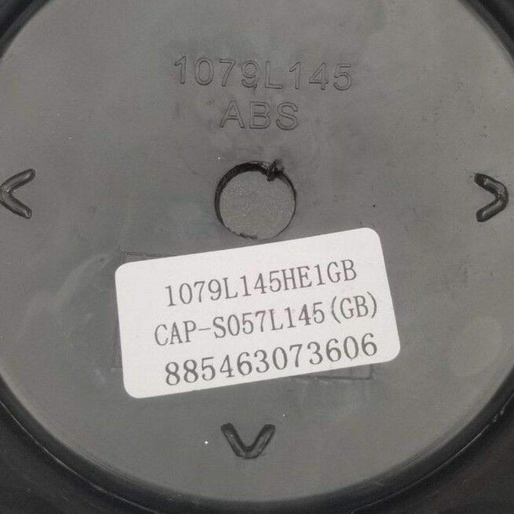 Helo Helo Cap 6X5.5 Gloss Black - 1079L145He1Gb