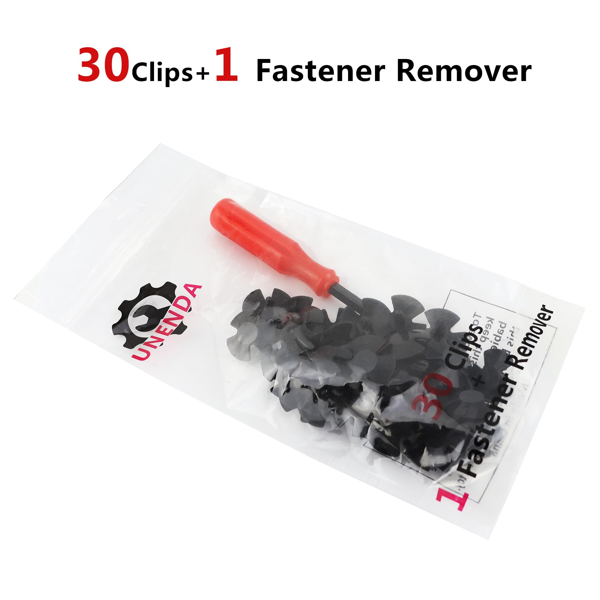 Unenda 30Pcs Hood Insulation Retainers With Fastener Remover - For Chrysler, Jeep, Dodge, Ram - Replace Oem 4878883Aa Lh Lhs Nylon Clip