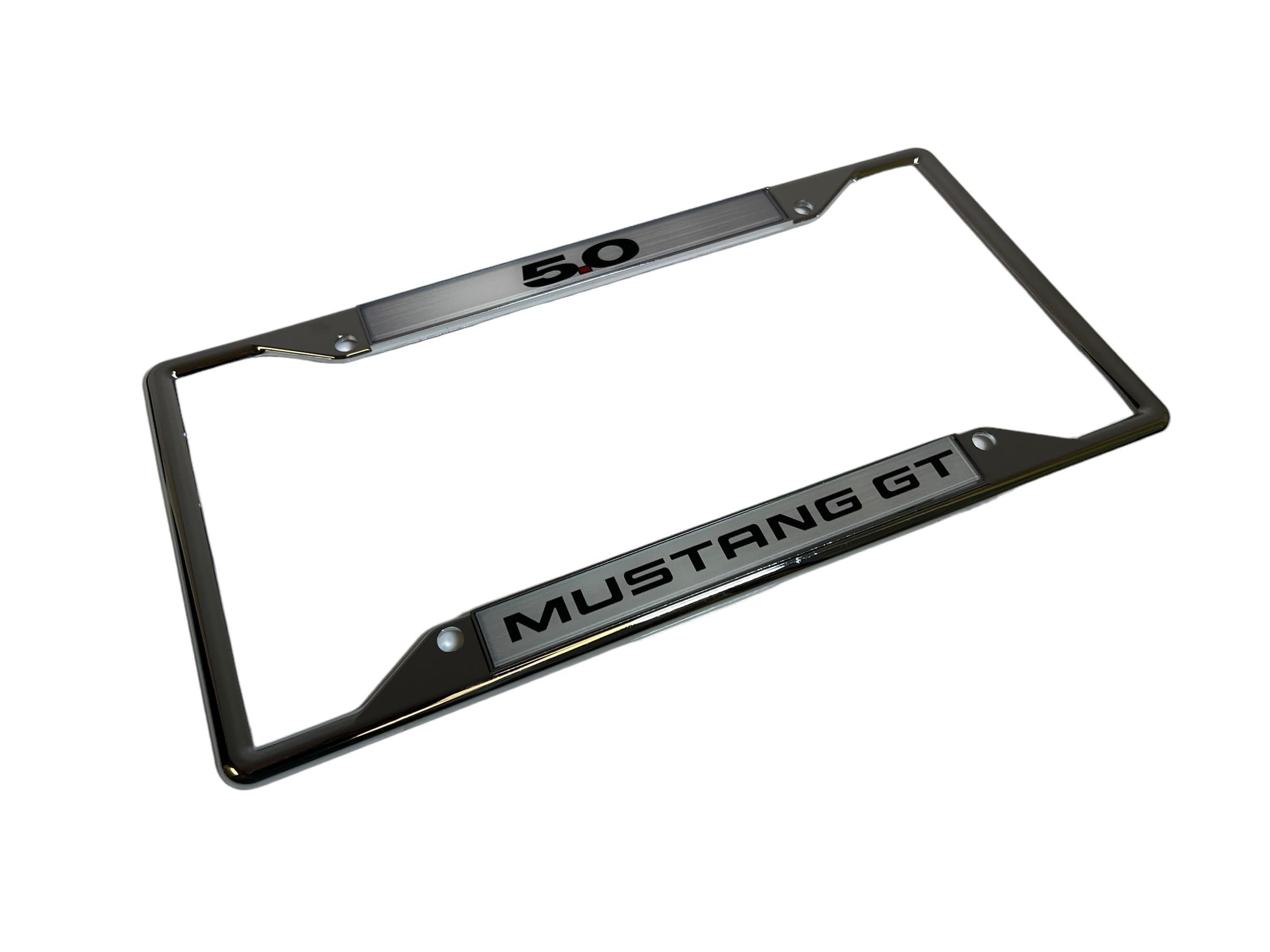 Eurosport Daytona- Compatible With -, Ford Mustang Gt 5.0 License Plate Frame