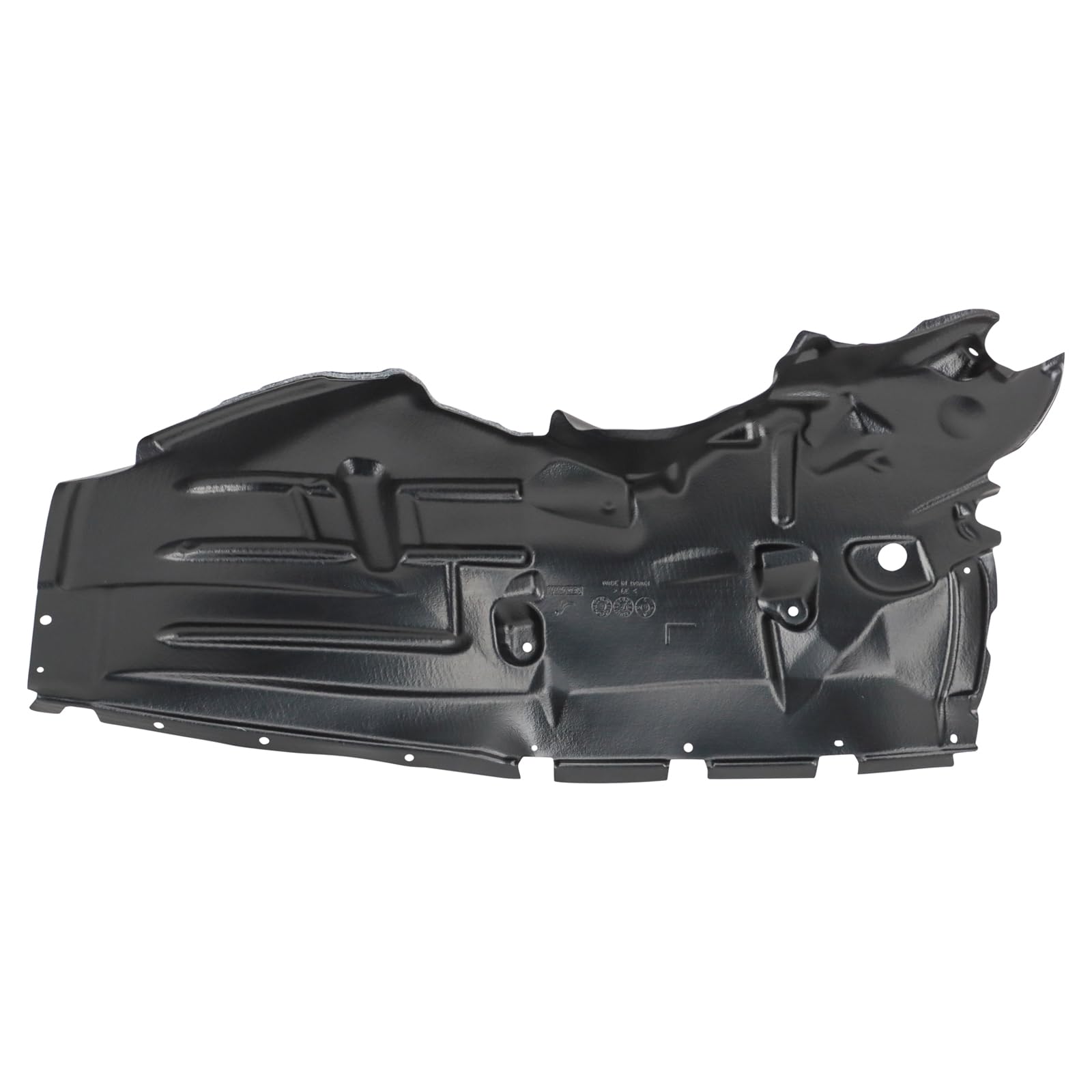 Trq Inner Fender Liner Set Compatible With 2018-2022 Jeep Wrangler Ch1248199 Ch1249199