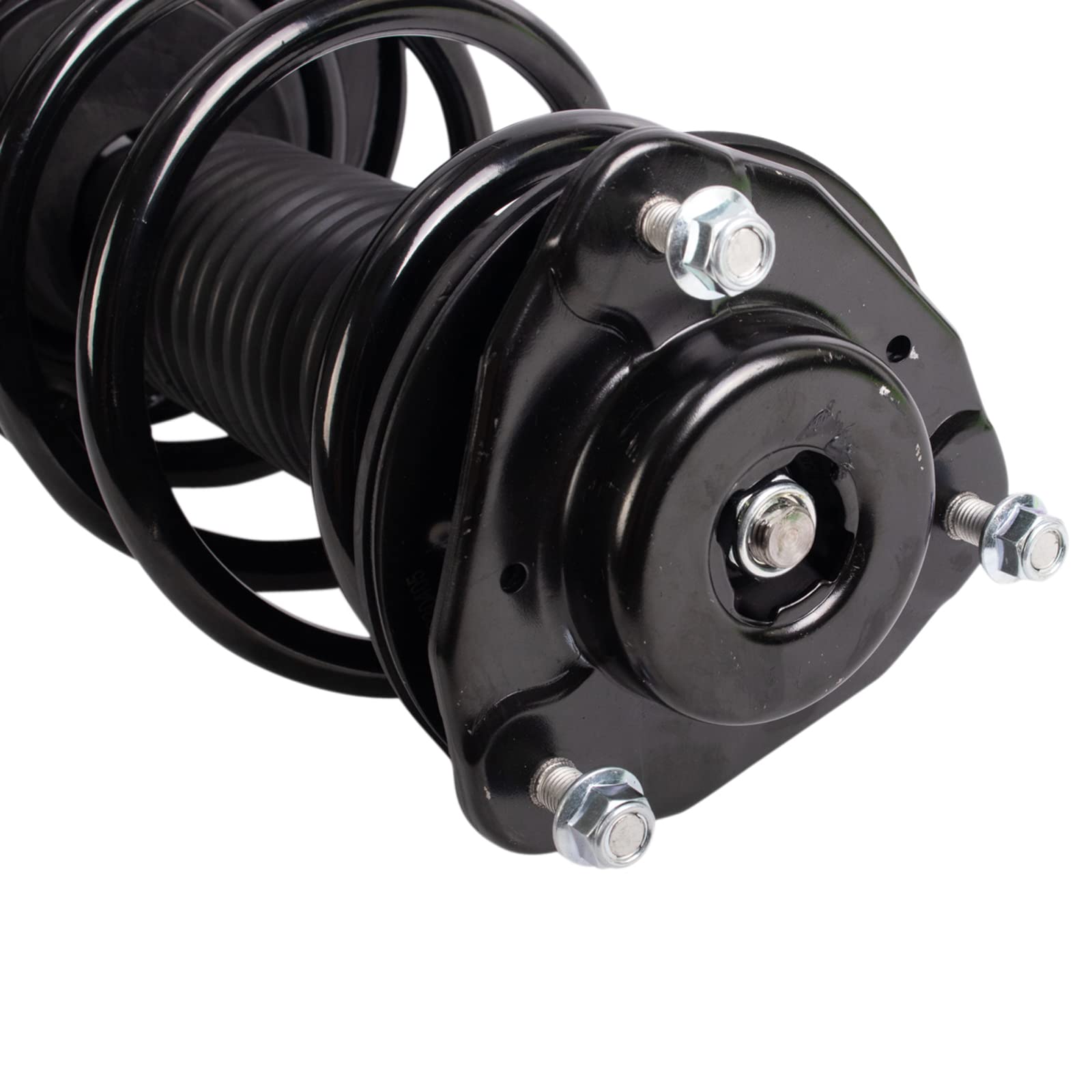 Trq Front Strut & Coil Spring Assembly Set Driver & Passenger Sides Compatible With 14-19 Toyota Highlander