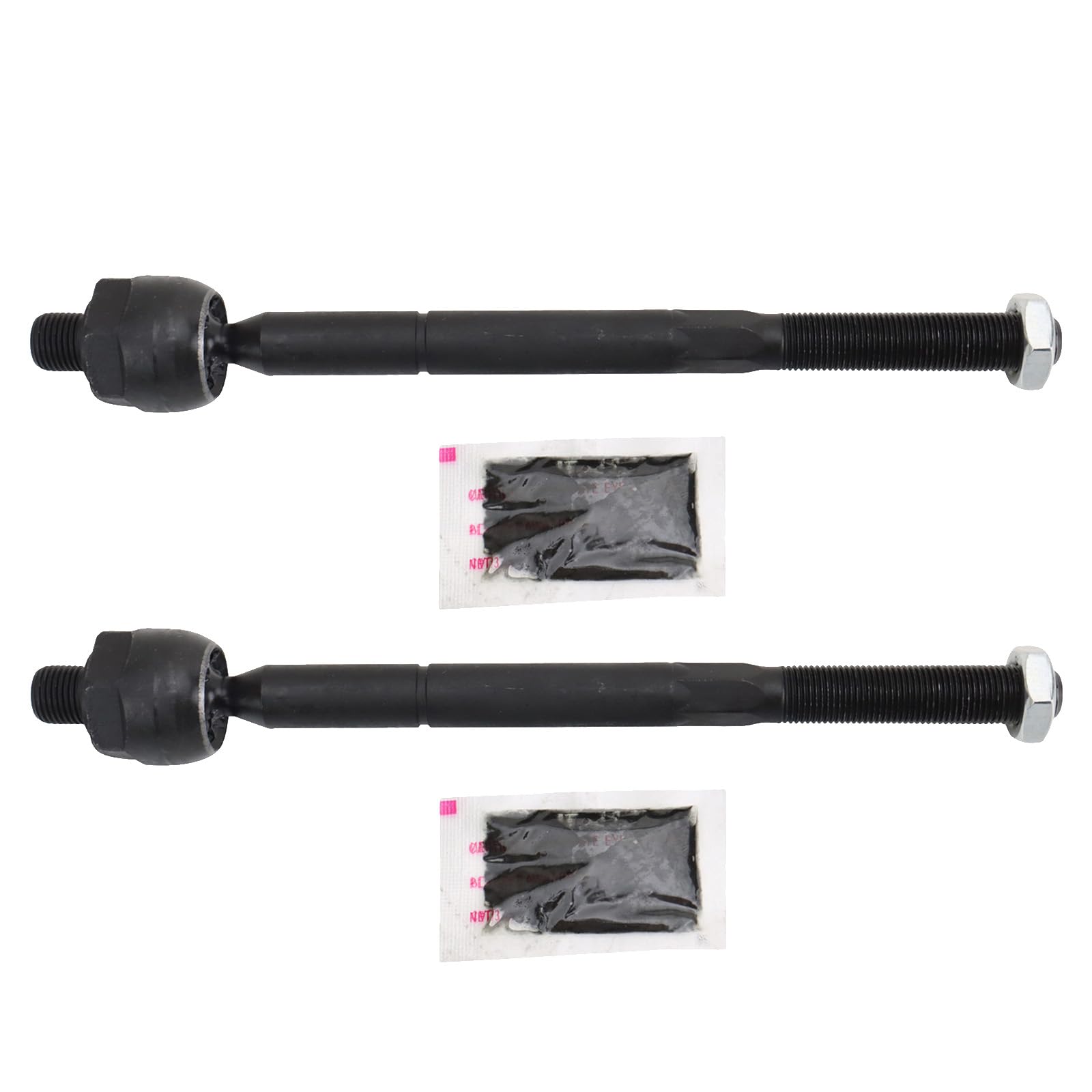 TRQ Front Inner Tie Rod Set Compatible with 2012-2013 Kia Soul