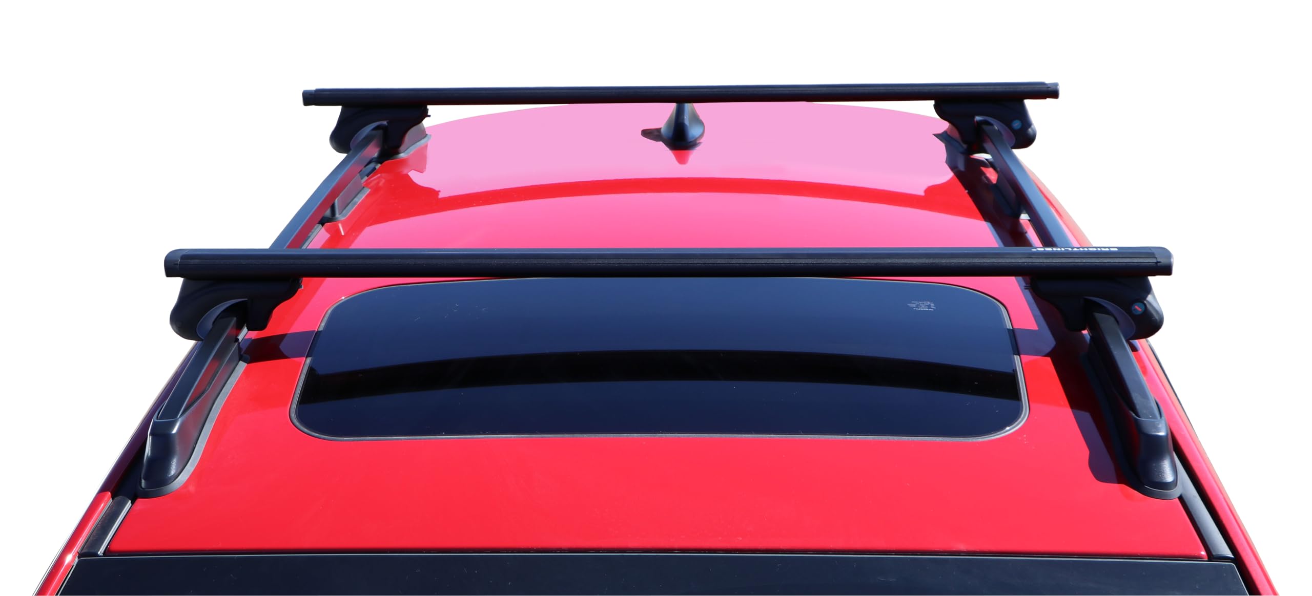 Brightlines Black Heavy Duty 220 Lbs Universal Crossbars Roof Racks Compatible With 2013-2025 Subaru Crosstrek & Crosstrek Wilde