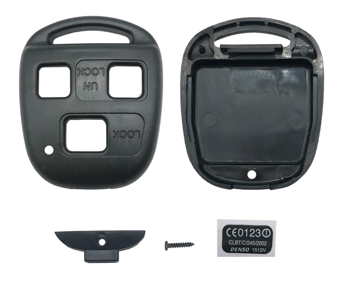 Keyless Entry Remote Control Replacement Key Fob Cover Case Fit for Lexus ES GS GX is LS LX RX SC IS300 IS330 ES300 ES330 RX300