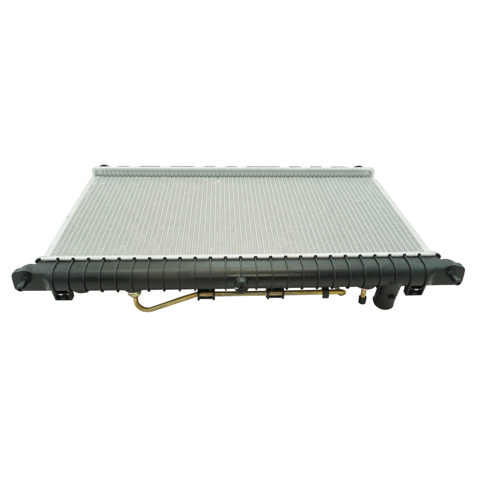 TRQ Radiator Assembly - Aluminum Core, Plastic Tank, Compatible with 2006-2011 Kia Rio/Rio5 1.6L L4, Model RDA83131