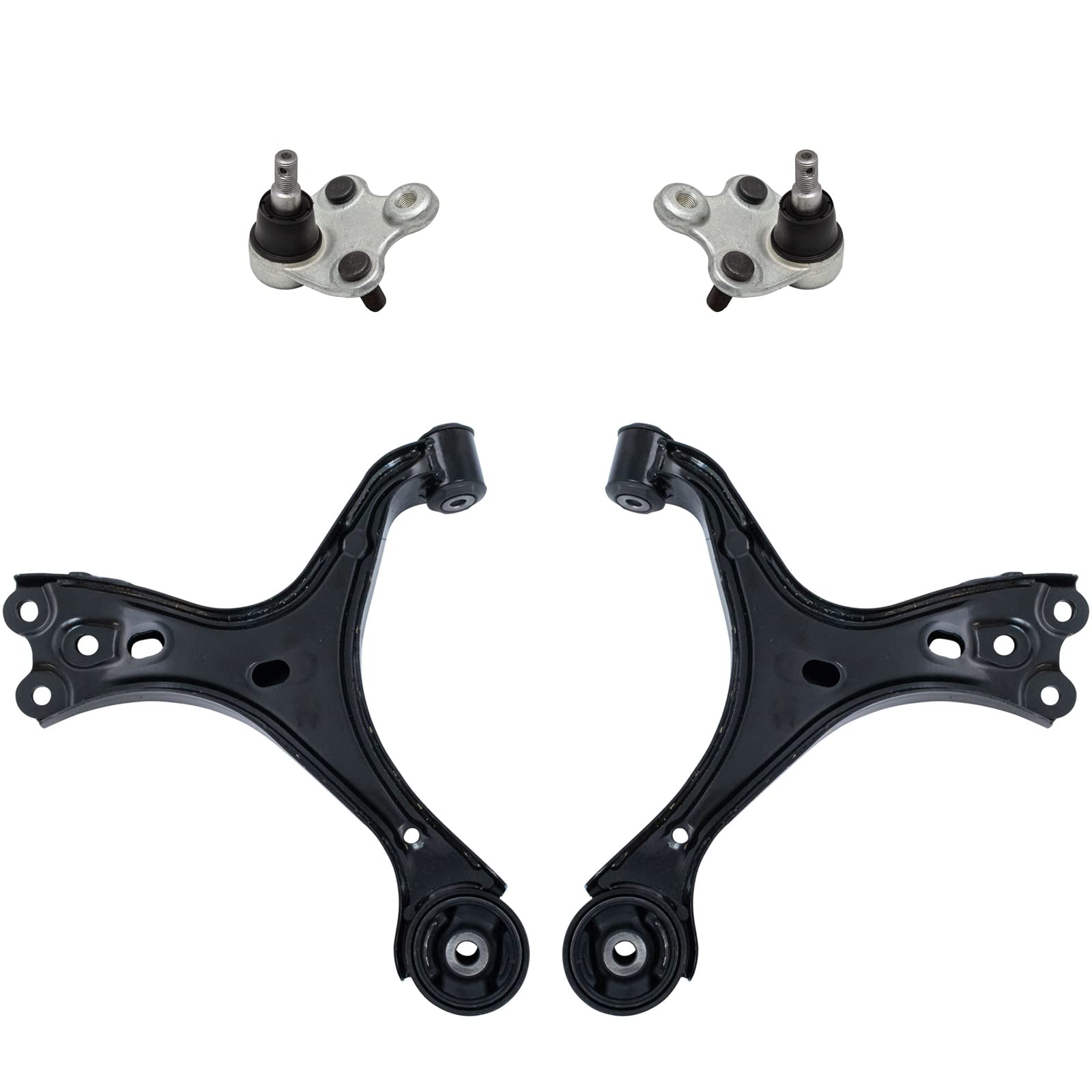 TRQ Front Lower Control Arm with Ball Joint Set Compatible with 2012 Honda Civic