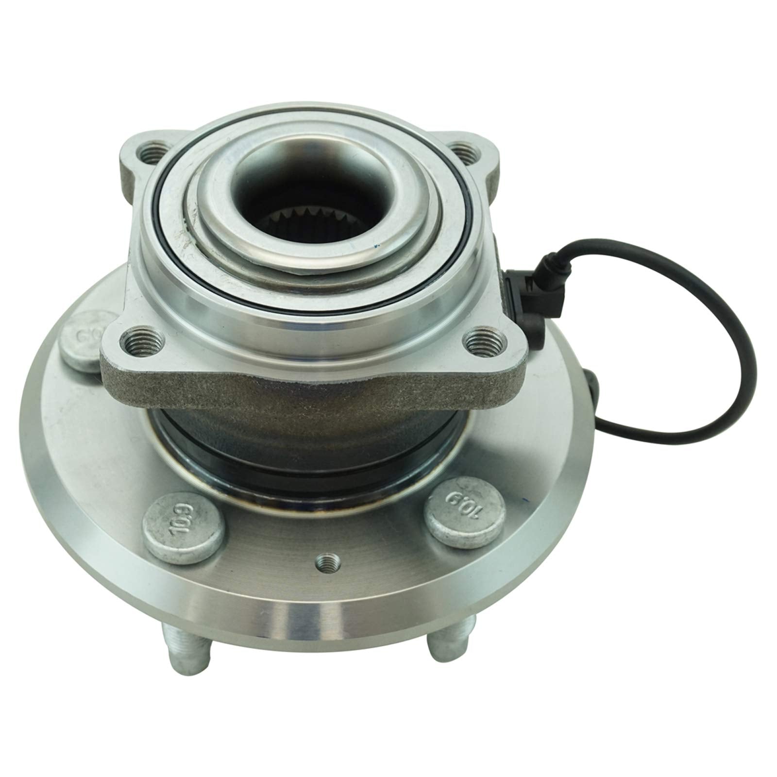 Trq Rear Left Right Wheel Hub Bearing Assembly Driver Passenger Side Compatible With 2010-2017 Chevrolet Equinox Gmc Terrain