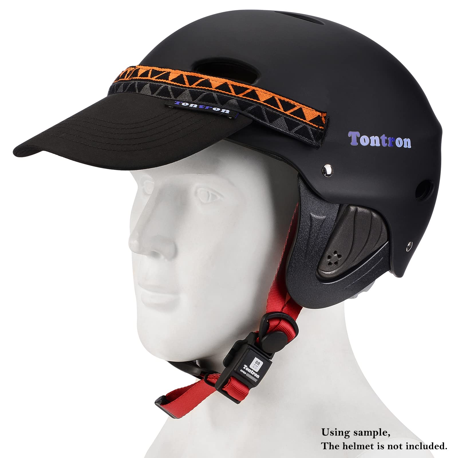 Tontron Removable Helmet Visor - Medium Size, Plastic, V01 Color