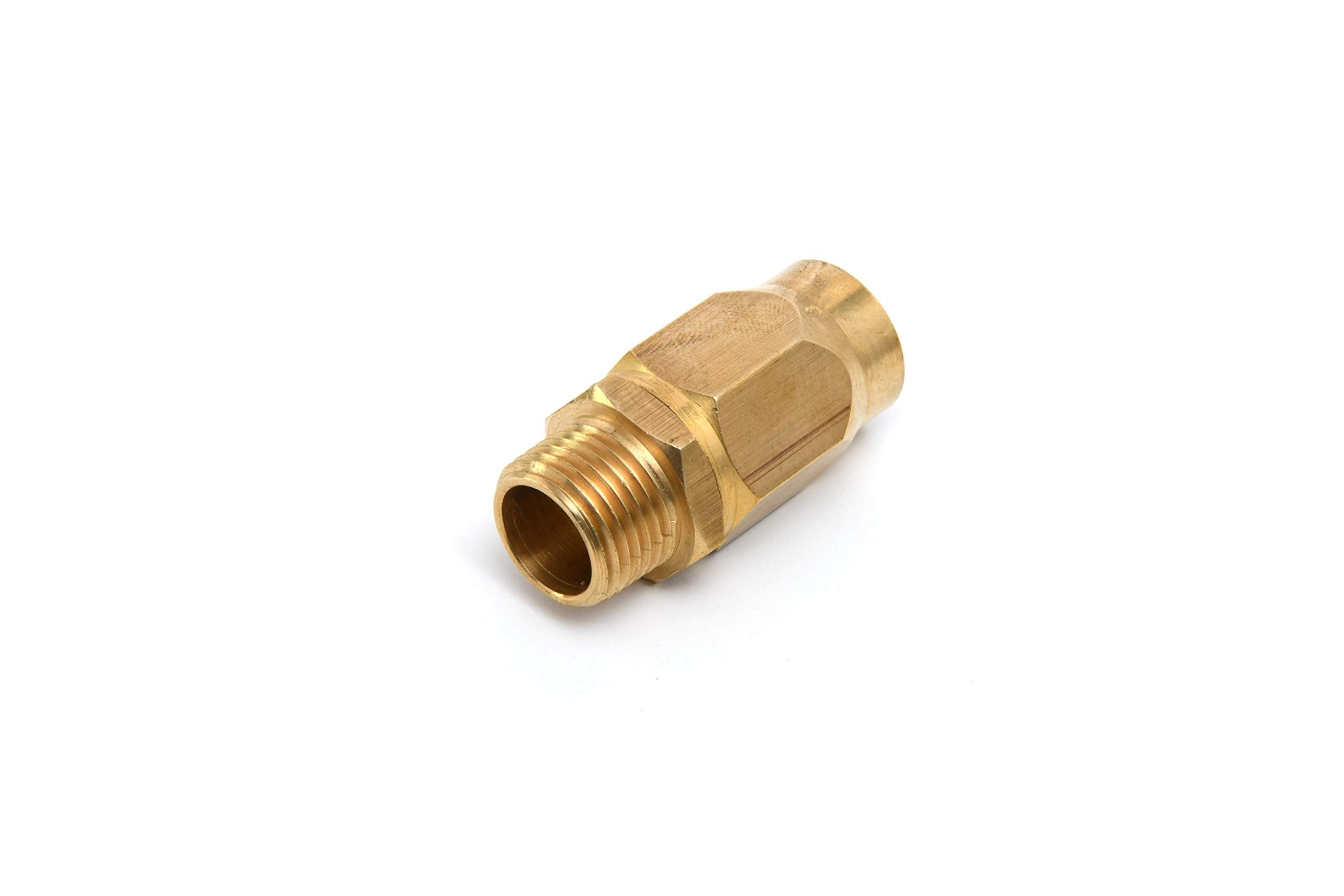 BLUBIRD Fast Fix - 1/2 Air Hose Assembly Repair Fitting - w/ 1/2 MNPT Fixed - - FFFX12
