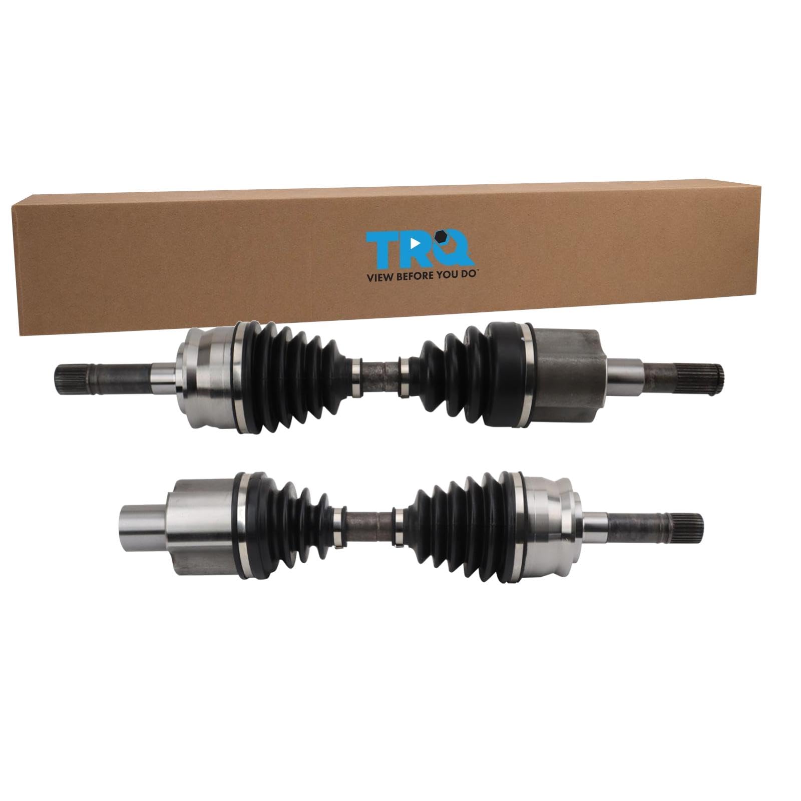 TRQ Front CV Axle Shaft Assembly Set Driver & Passenger Side Compatible with 1996-2000 Ford Ranger 1998-2000 Mazda B3000 B4000