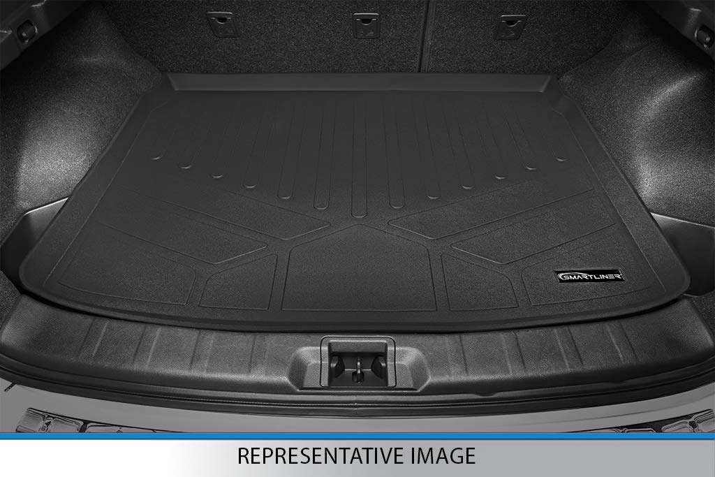 Maxliner Floor Mats 2 Rows And Cargo Liner Set Black For 2013-2016 Jeep Grand Cherokee Without 2Nd Row Center Console
