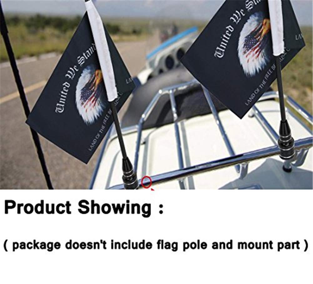 6'' x 10'' Eagle American Flag for Harley Davidson Honda Goldwing CB VTX CBR Yamaha Motorcycle flags