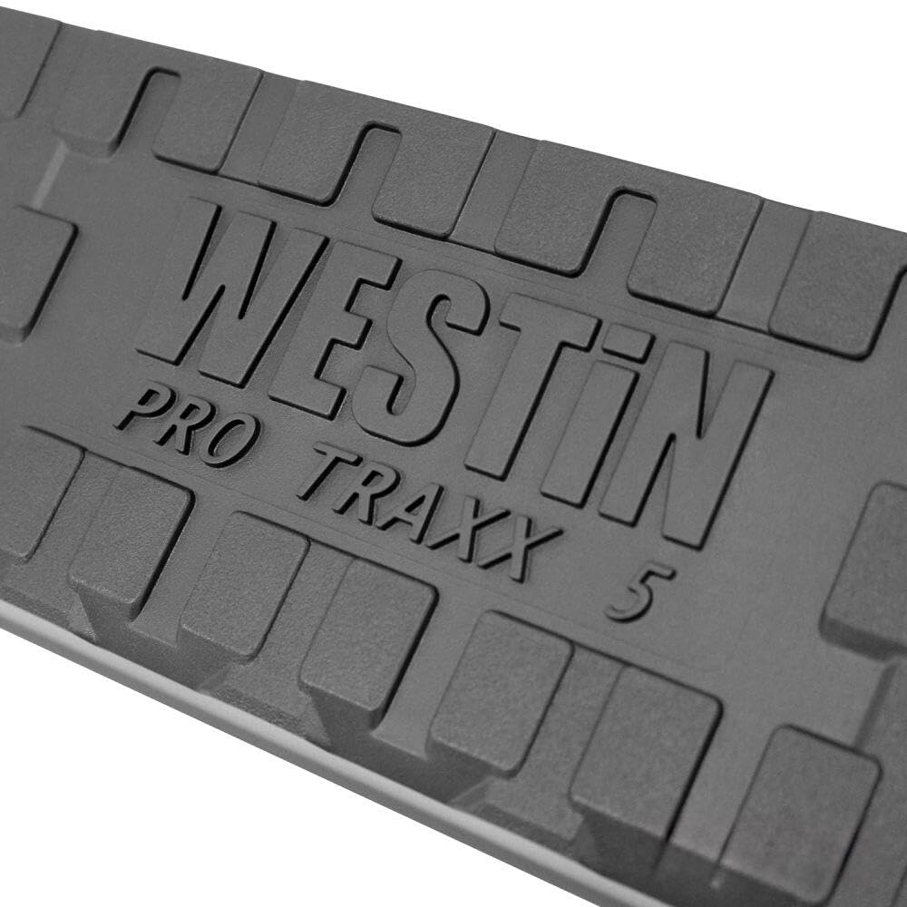 Westin 21-53255 Pro Traxx 5 Oval Nerf Bars Fits 2007-2021 Tundra Crewmax Black Pair