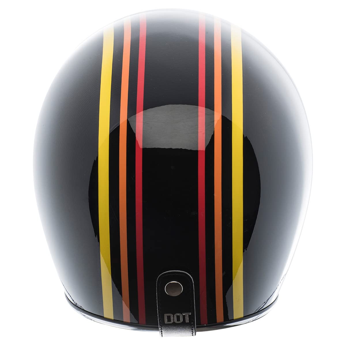 Torc T50 Route 66 Open Face Helmet With 1978'' Graphic (Gloss Black, Xx-Large)