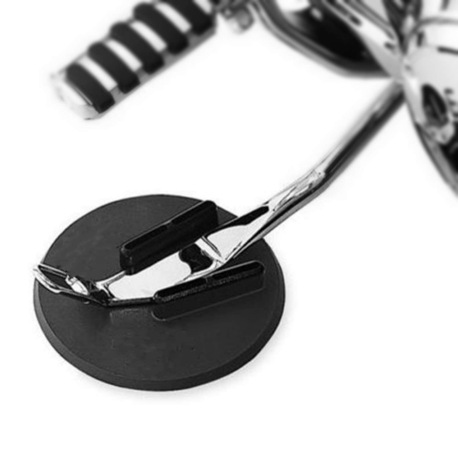 Cicmod Motorcycle Kickstand Pad Kick Stand Coaster Puck For Harley Davidson Touring Sportster