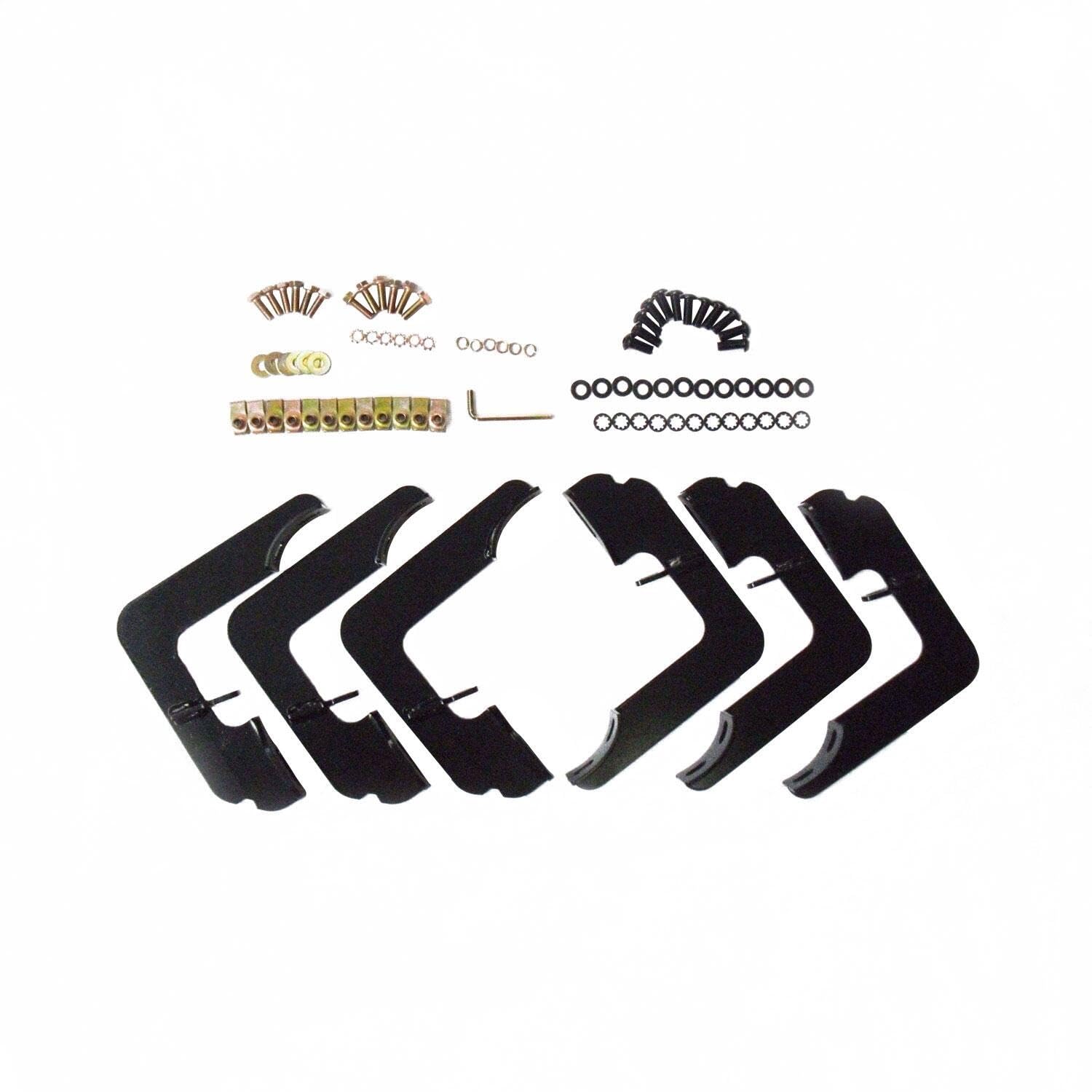 Westin 21-21950 Pro Traxx 4 Oval Nerf Bars Fits 2007-2013 Silverado Sierra 1500 Crew Cab 2007-2010 Silverado Sierra 2500 3500Hd 2011-2014 Silverado Sierra 2500 3500Hd (Exc Diesel) Polished Pair