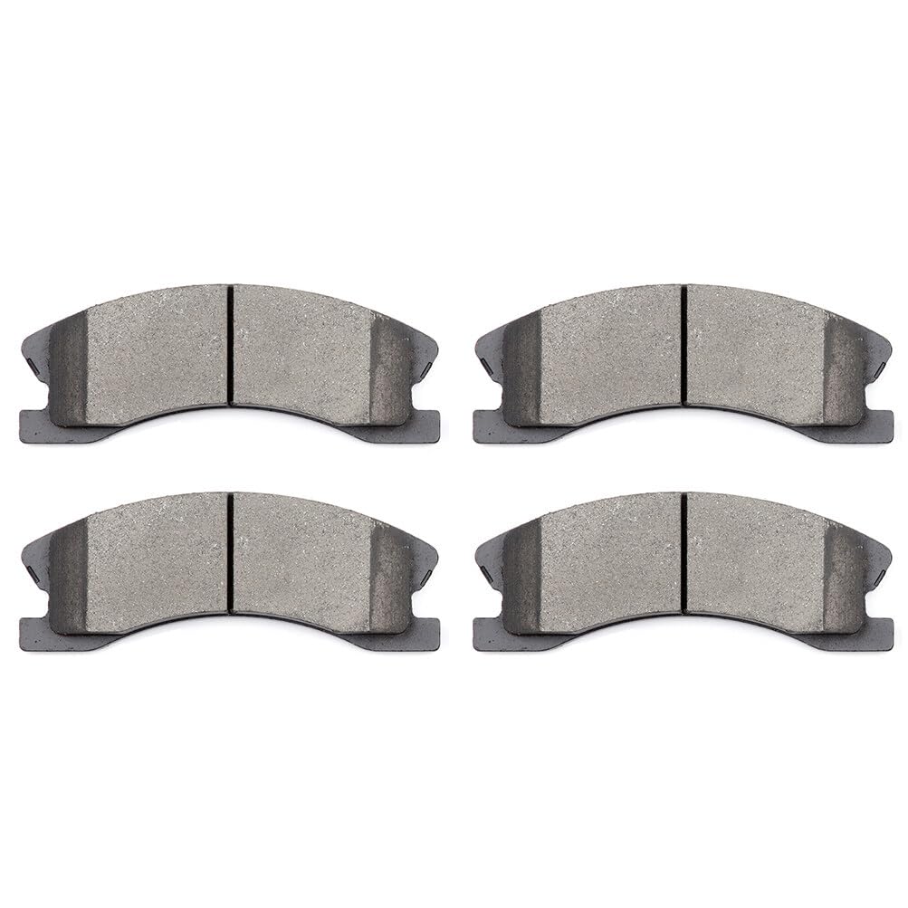 Cciyu D945 Front Ceramic Disc Brake Pads Kit For Jeep Grand Cherokee 1999-2004 4Pcs
