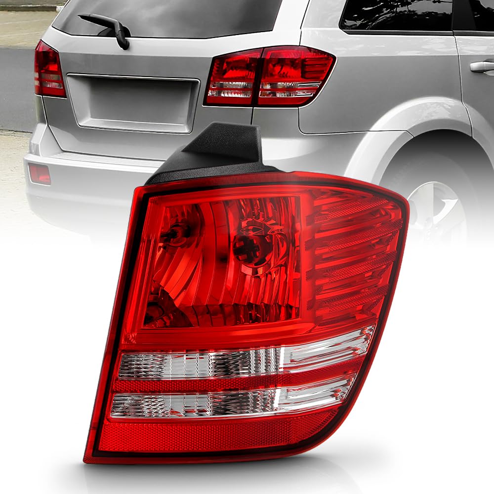 KEEKPO - For 2009-2020 Dodge Journey Incandescent Type Tail Light Brake Lamp Assembly Replacement Right Passenger Side