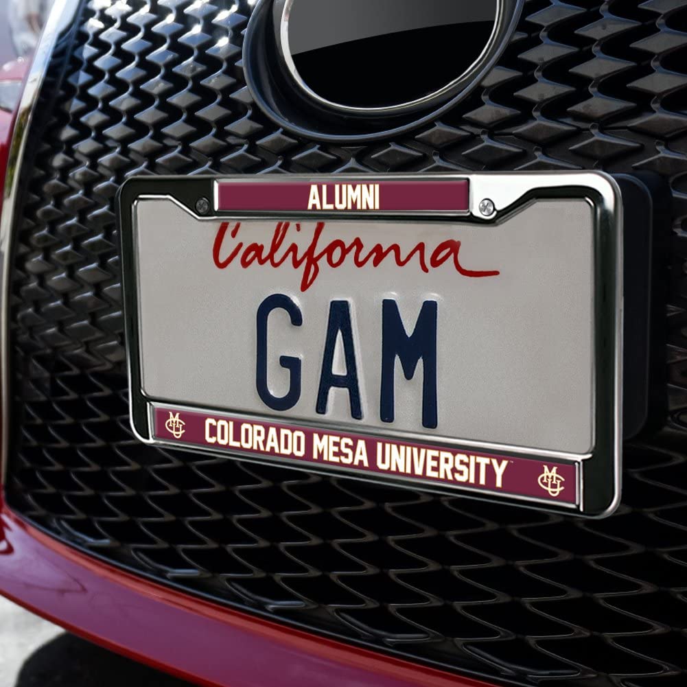 GRAPHICS & MORE Colorado Mesa Alumni Metal License Plate Frame - Full Size, One Size