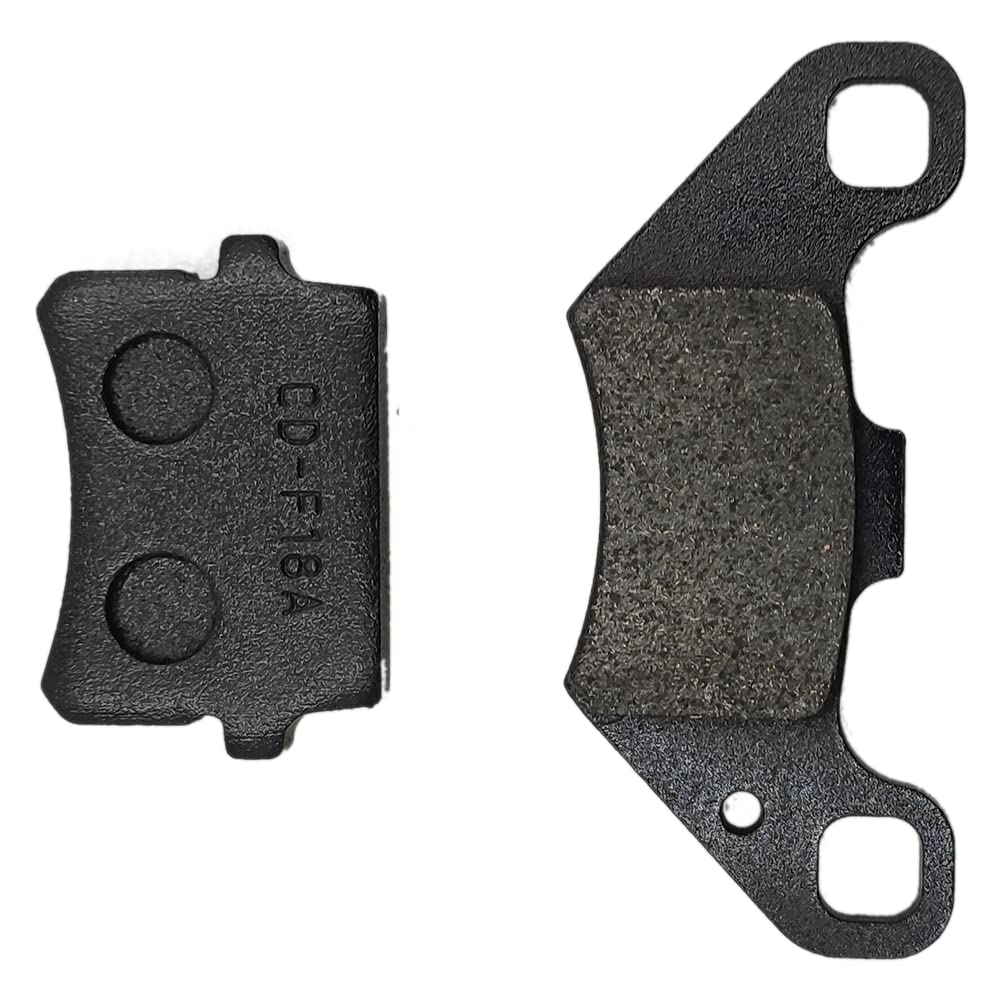 QYMOTO KT196 Go Kart Brake Pads - Alloy Steel for 98cc 100cc Colerman 200GK CK100-S SK100 196cc Go Kart Parts