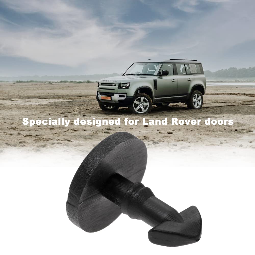 Mtsooning 10Pcs Rear Bumper Tow Cover Clips, Universal Plastic Fender Retainer Bottom Shield Fastener Replacement For Land Rover