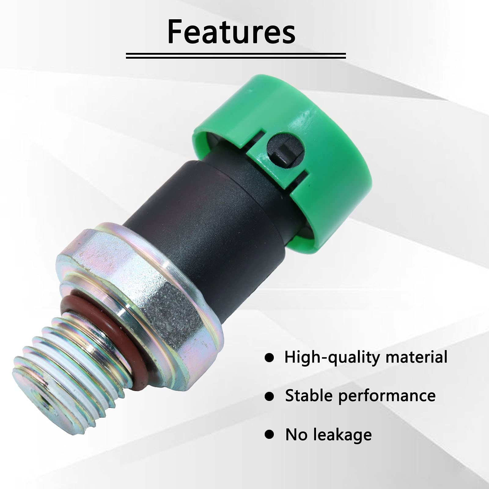 KEJSTED Oil Pressure Sensor Switch Sending Unit D1843A 12635957 Compatible with Chevy Colorado Equinox Trailblazer Malibu Impala