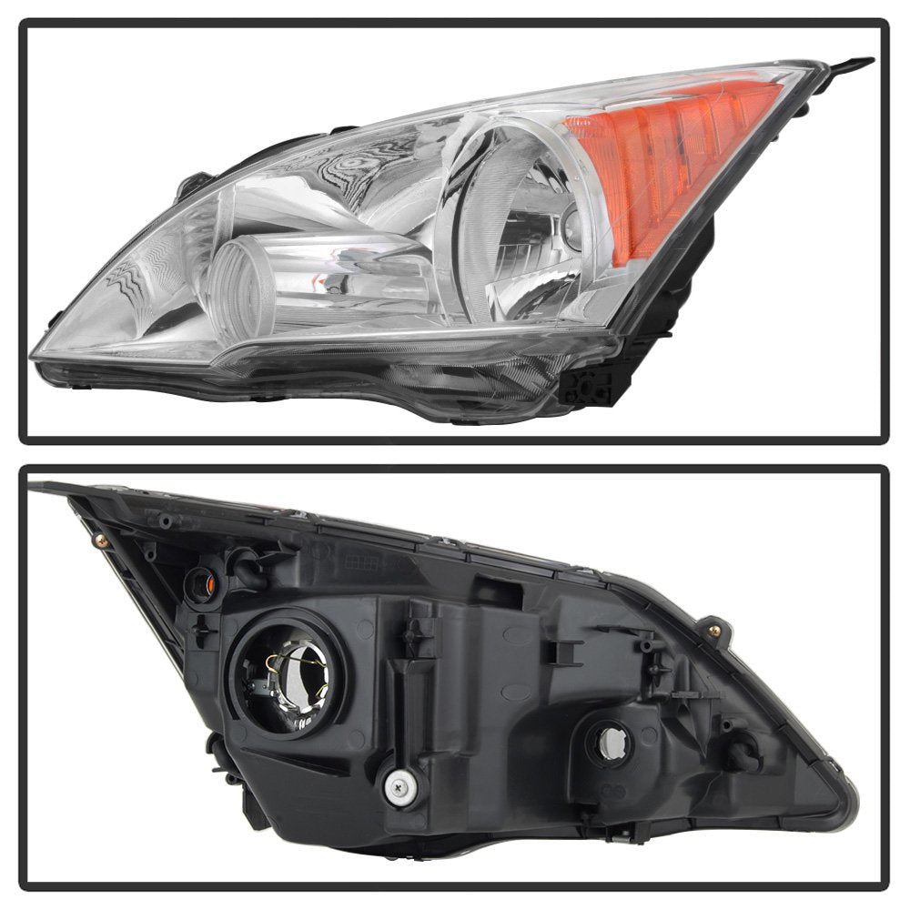 Acanii - For 2007-2011 Honda Crv Cr-V Headlights Headlamps Front Light Assembly Pair Replacement Driver + Passenger Side