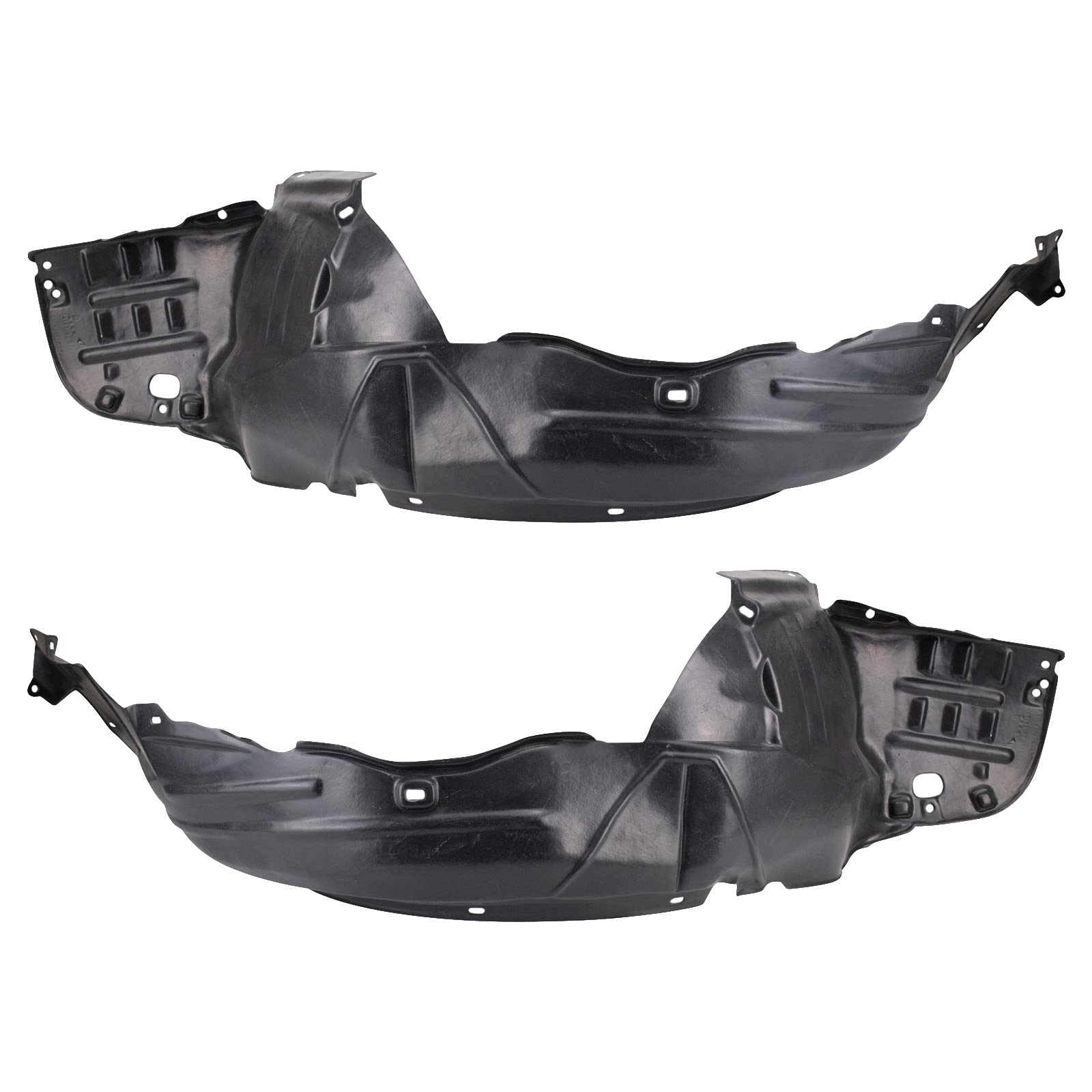 Trq Inner Fender Liner Set Compatible With 1996-1998 Acura Rl Ac1248110 Ac1249110