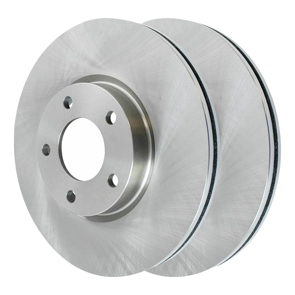 Autoshack Front Brake Kit Rotors And Ceramic Pads Pair Of 2 Driver And Passenger Side Replacement For 2004-2013 Mazda 3 2010 201