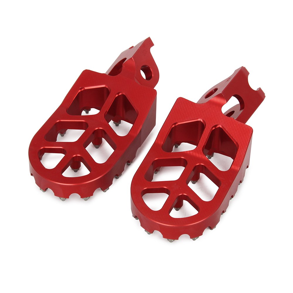 JFG RACING Dirt Bike Foot Pegs Motorcycle Footpegs Foot Pedals Rests CNC For CRF150R 07-23 CRF250R 04-23 CRF450R 02-23 CRF250L 1