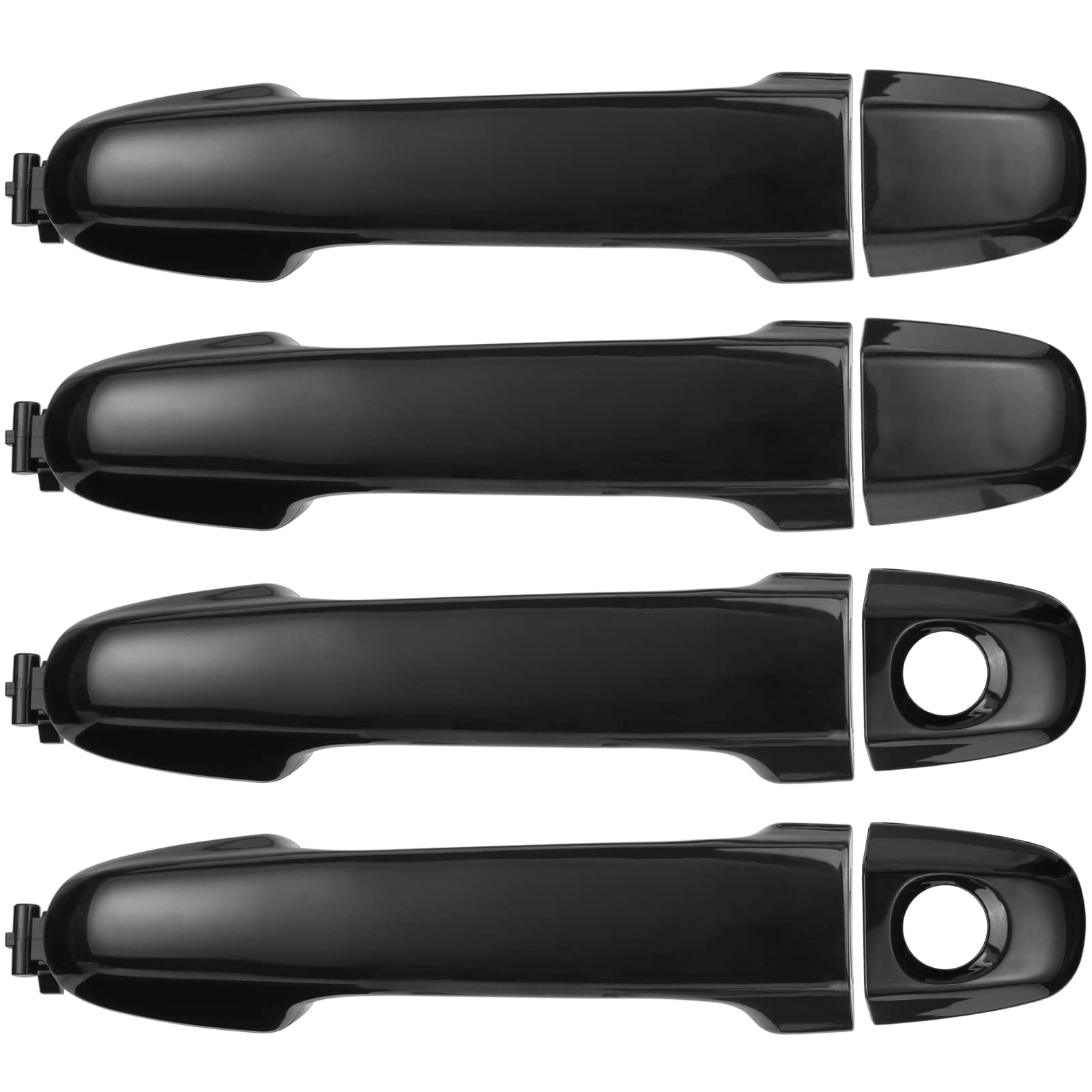 Lcyolada 6921106090 Exterior Door Handle Set for Toyota Camry 2012 2013 2014 2015 2016 2017,Front and Rear,Drive & Passenger Sid