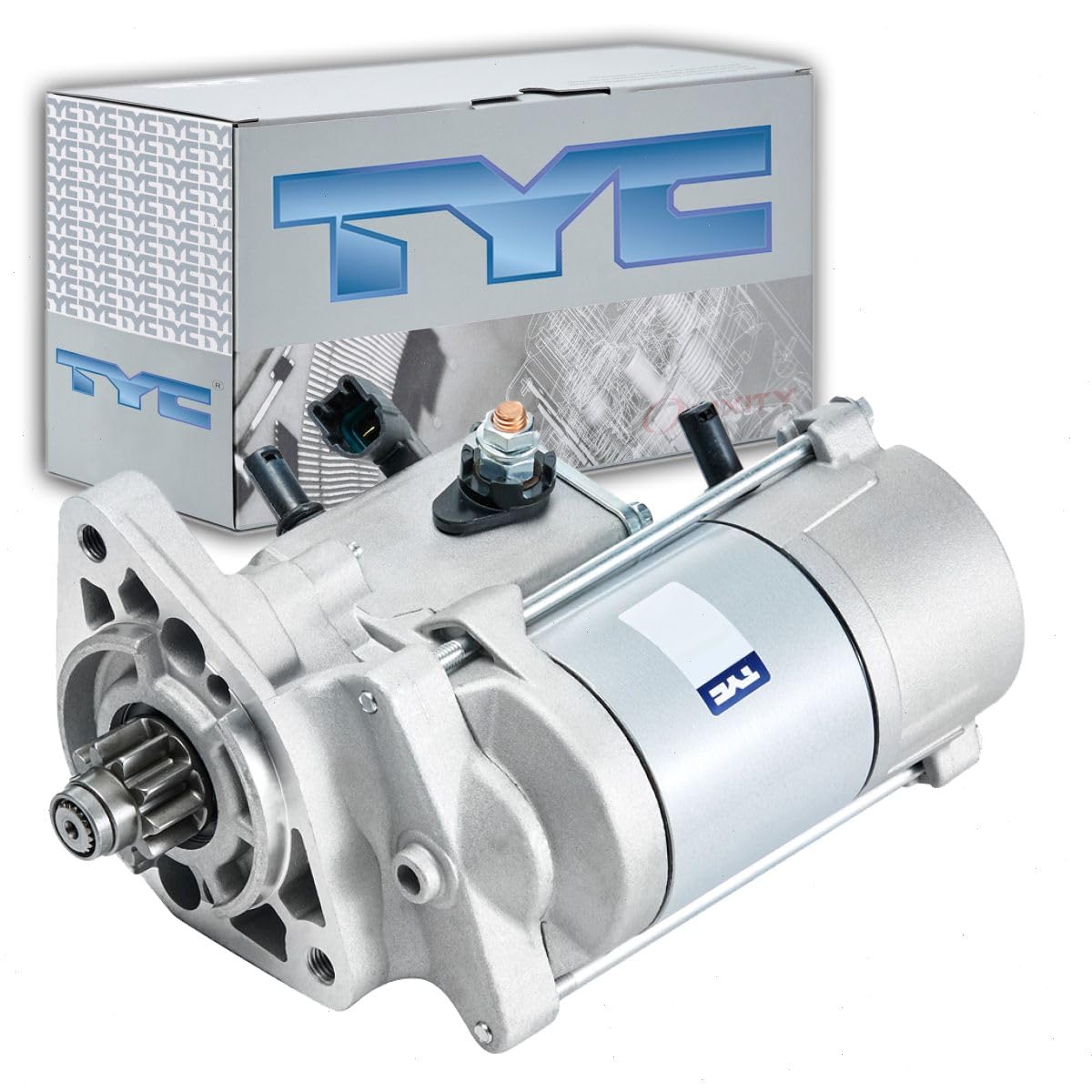 TYC Starter Motor compatible with Toyota Tacoma 4.0L V6 2005-2010