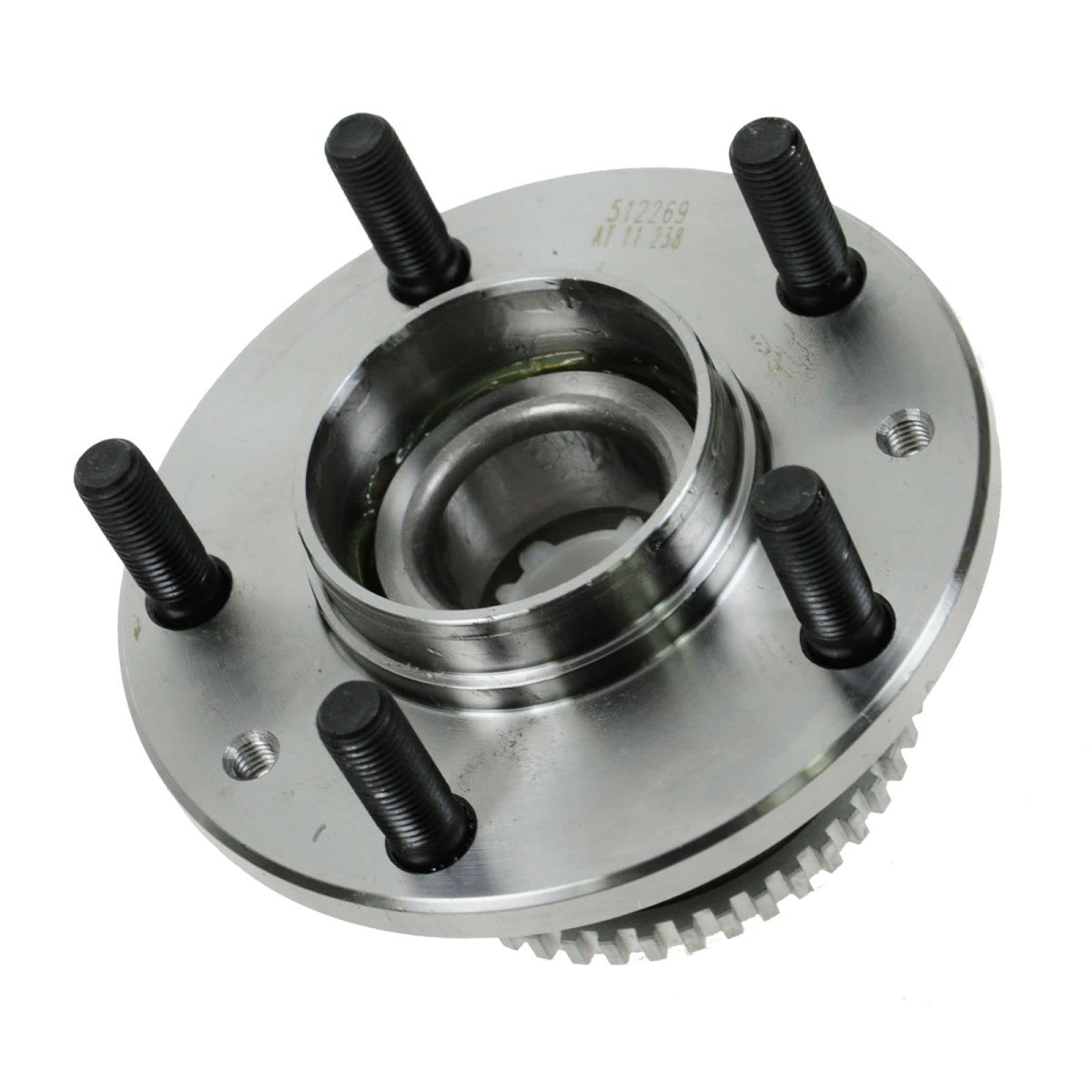 Trq Rear Wheel Hub Bearings Assembly Set Compatible With 2006-2012 Ford Fusion 2007-2012 Lincoln Mkz 2006 Zephyr 2003-2008 Mazda