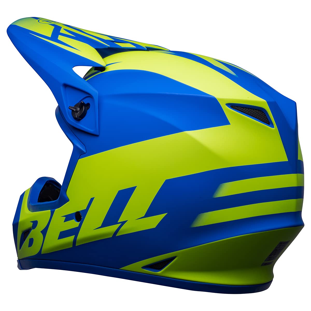 Bell Mx-9 Mips Dirt Helmet (Disrupt Matte Classic Blue/Hi-Viz - X-Large)