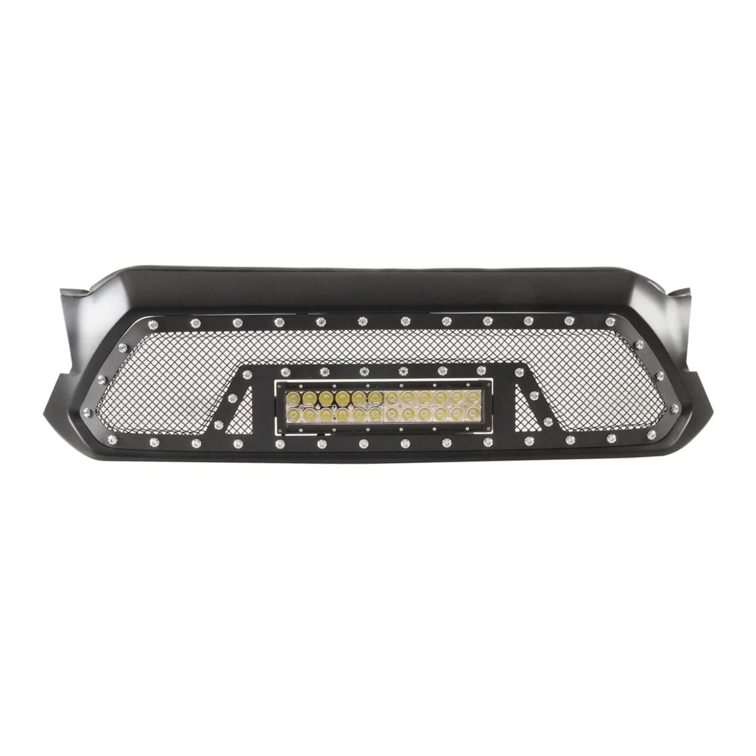Paramount Evolution Matte Black Stainless Steel Wire Mesh Grille
