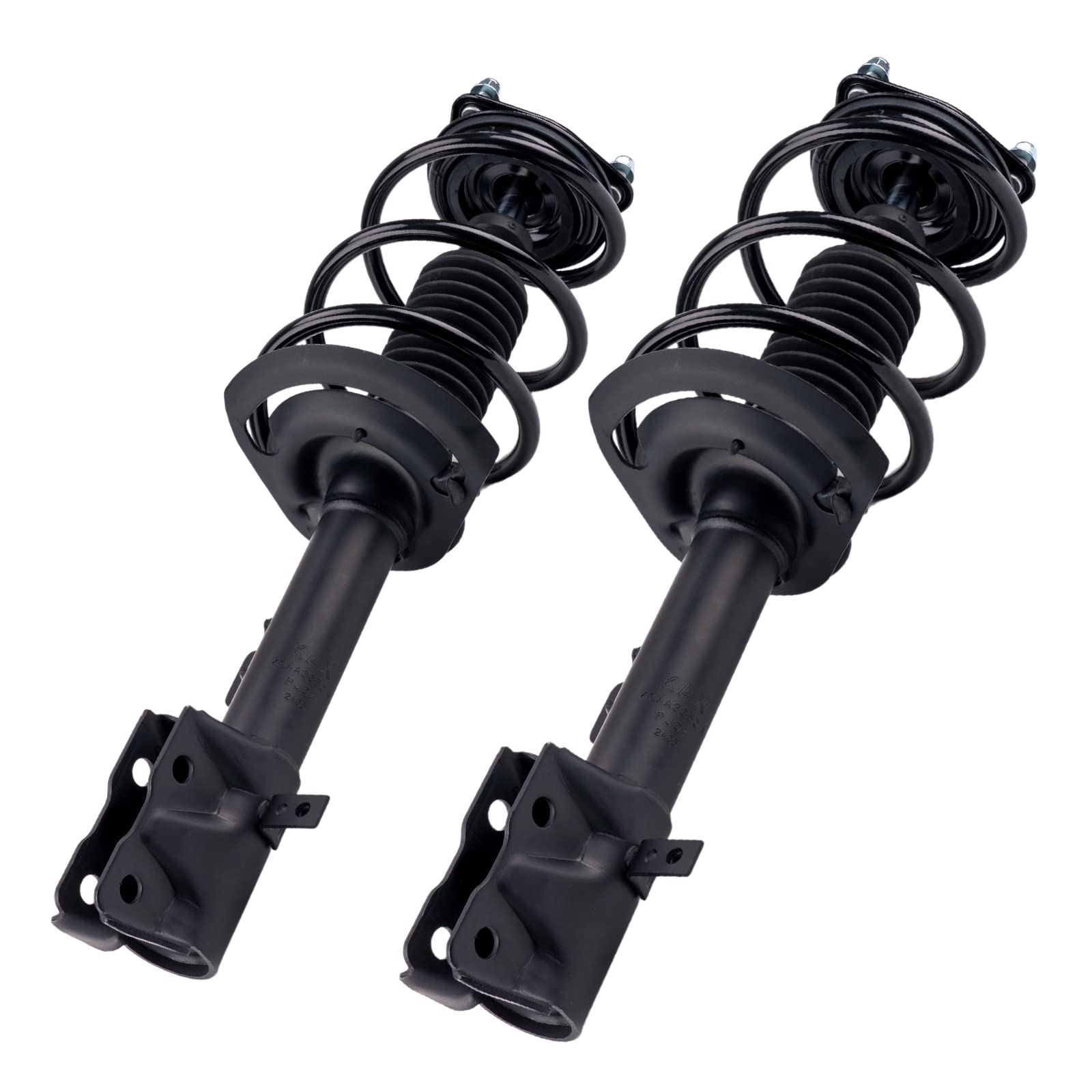 KAX Complete Struts w/Coil Springs Replacement Strut Shocks Assembly 172367,172368 for Dodge Caliber 2007-2012 Front Suspension 