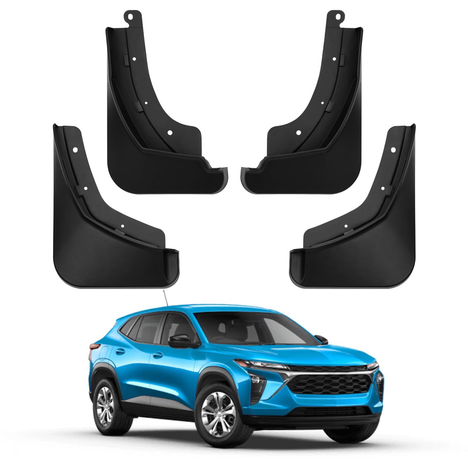 Autorder Mud Flaps Splash Guards For 2024 2025 Chevrolet Trax Accessories Mudflap Fender Flares Front And Rear Mud Guard Set 4Pc