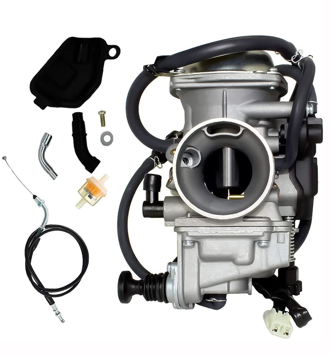 Carburetor & Throttle Cable Replace For Honda Foreman 450 Trx 450 Trx450Es Trx450Fe Trx450Fm Trx450S Trx 400 Trx 400Fw Atv Carbu