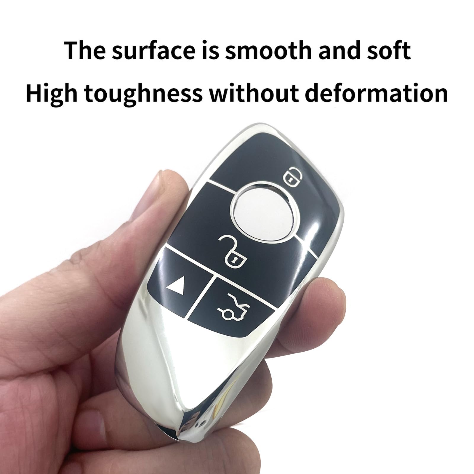 Creativity Suitable For Mercedes Benz Keys Case. The Advanced Soft Tpu Key Box Is Compatible With Cls Cla Gla Amg A C E S G Glc