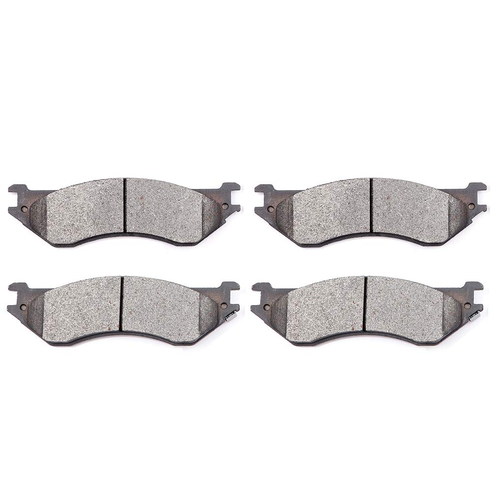 Cciyu D702 Ceramic Rear Brake Pad Set Fit For Dodge B1500,For Durango,For Ram 1500 Van, For Ford Expedition, For F-150, For F-15